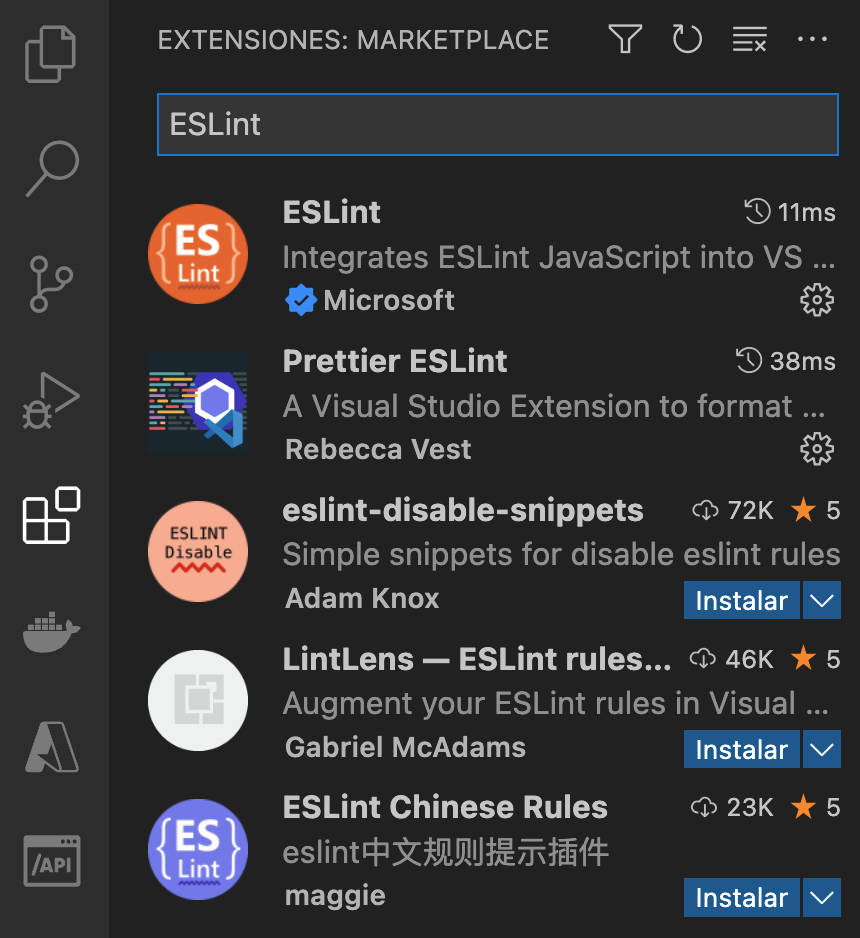 Cómo configurar ESLint en Visual Studio Code